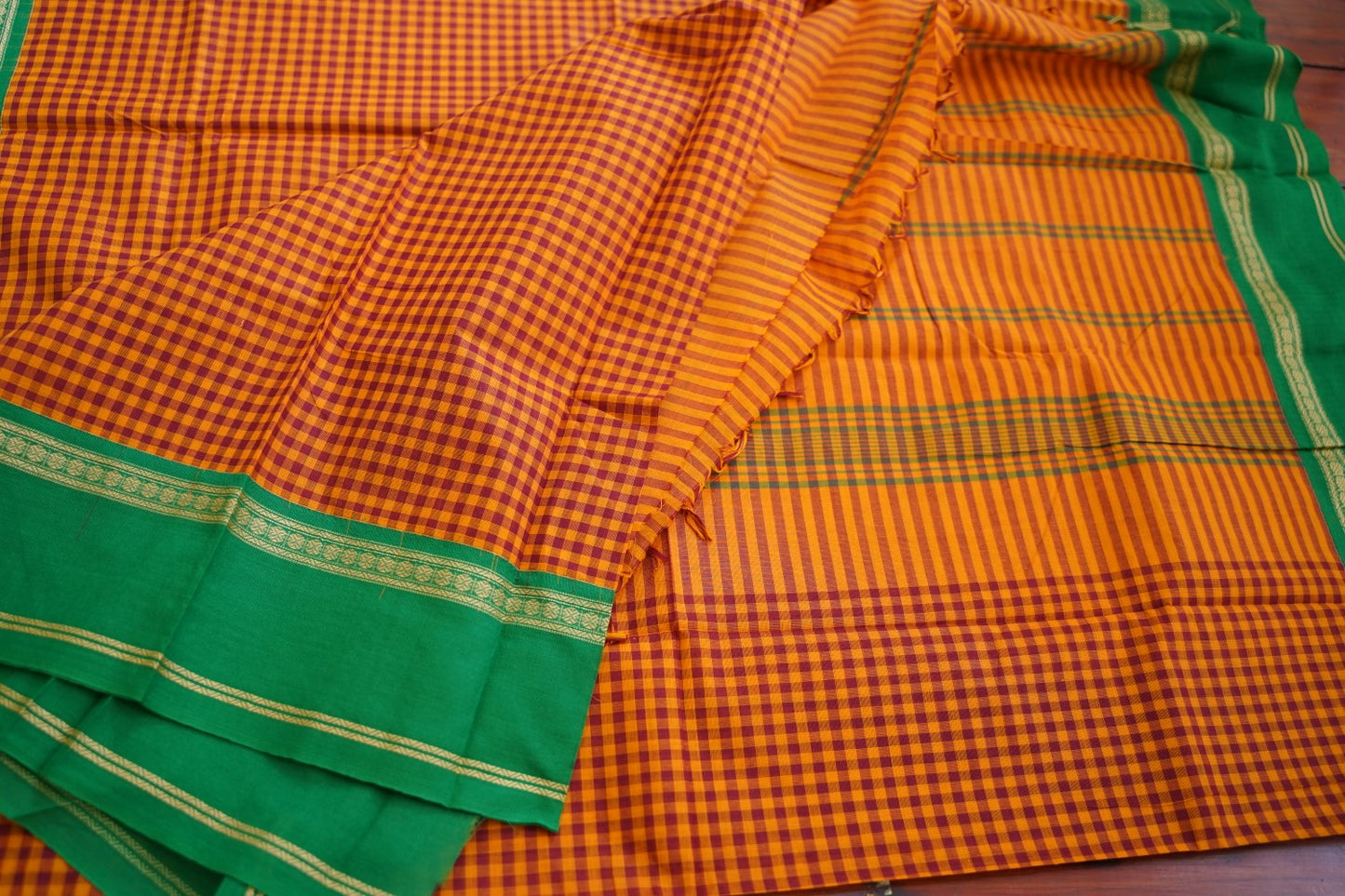 Chettinad handloom Cotton Saree PC17600