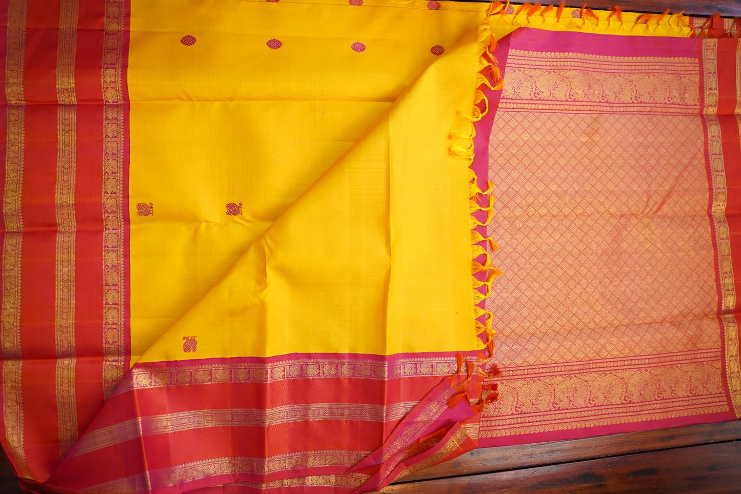 Pure Kanchi Silk Saree PC16758