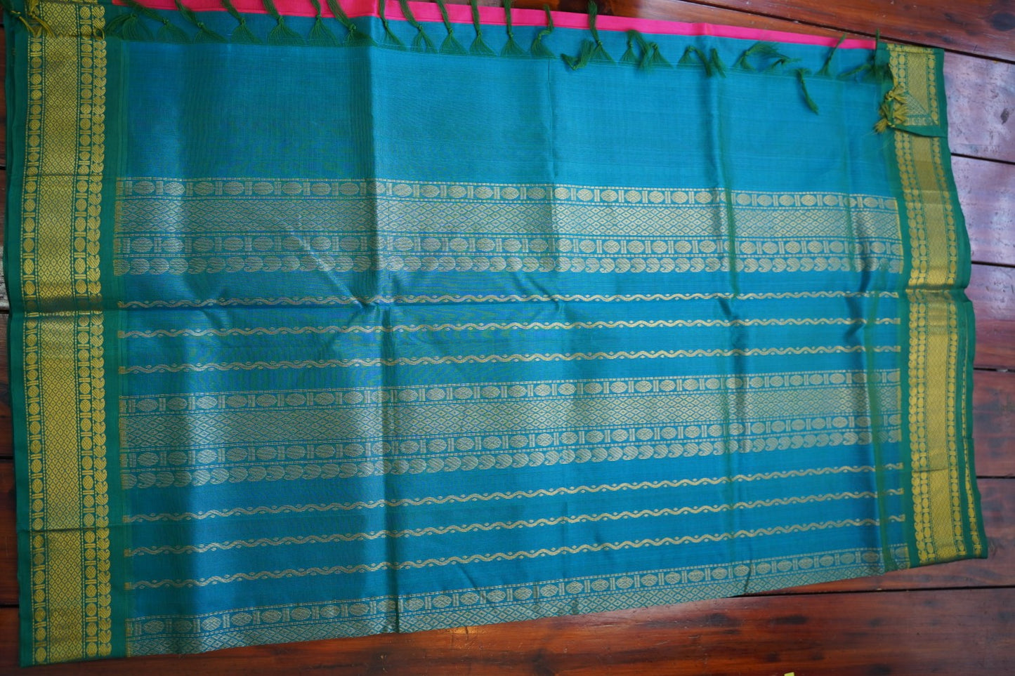 Kanchi Handloom Silk Cotton Saree PC16766