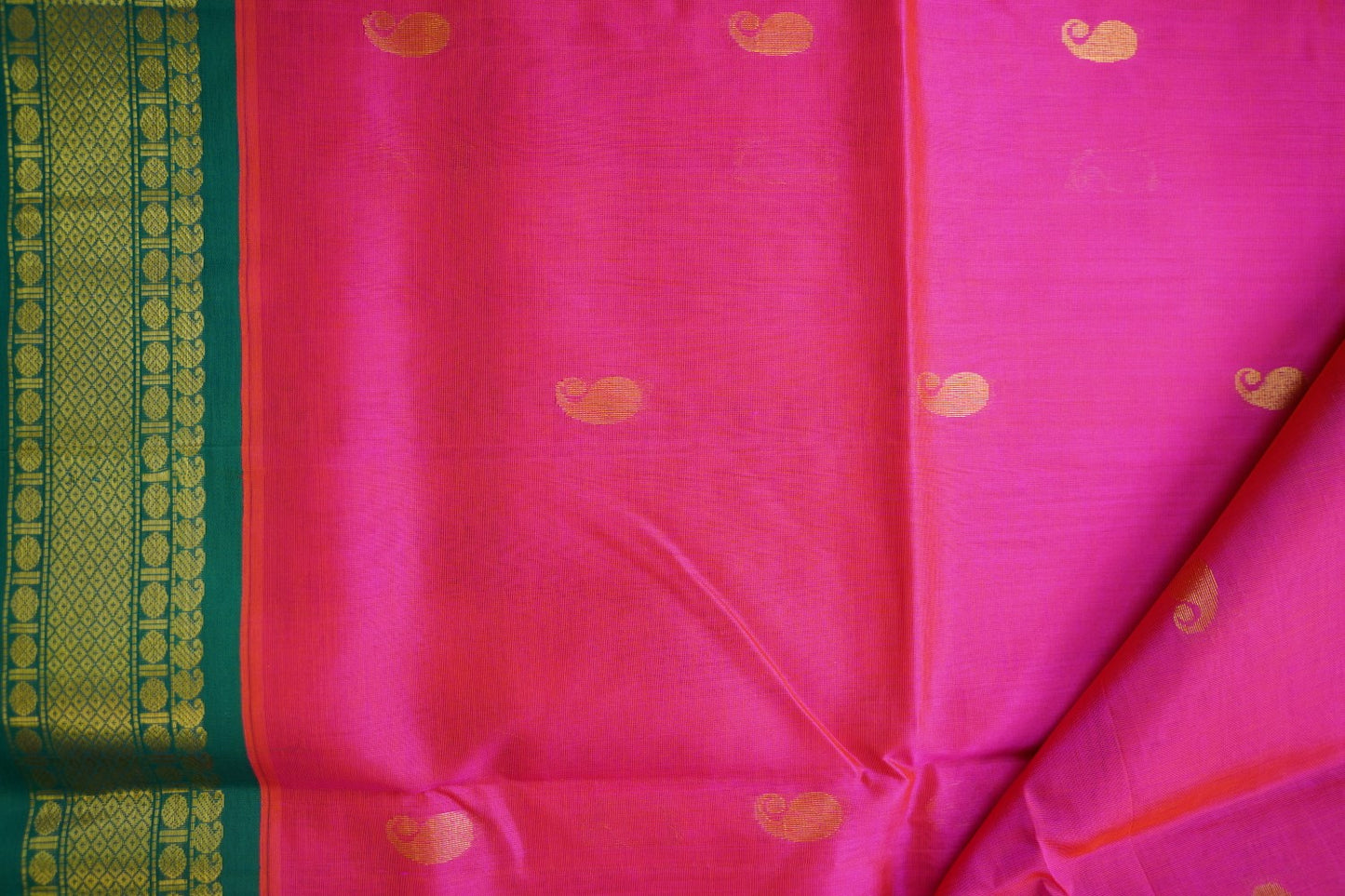 Kanchi Handloom Silk Cotton Saree PC16766