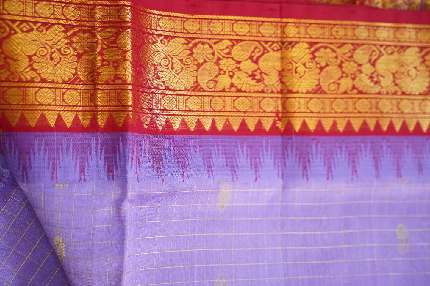 Kanchi Handloom Silk Cotton Saree PC16768