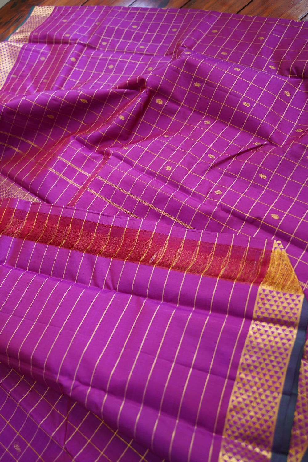 Pure Kanchi Silk Saree PC17601