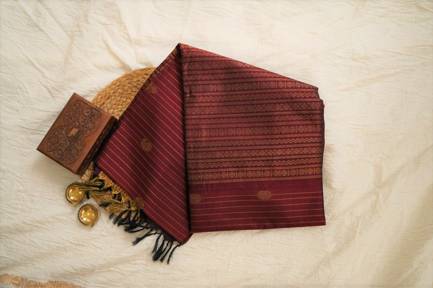Kanchi Handloom Silk Cotton Saree PC15561