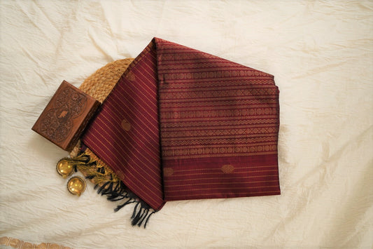 Kanchi Handloom Silk Cotton Saree PC15561