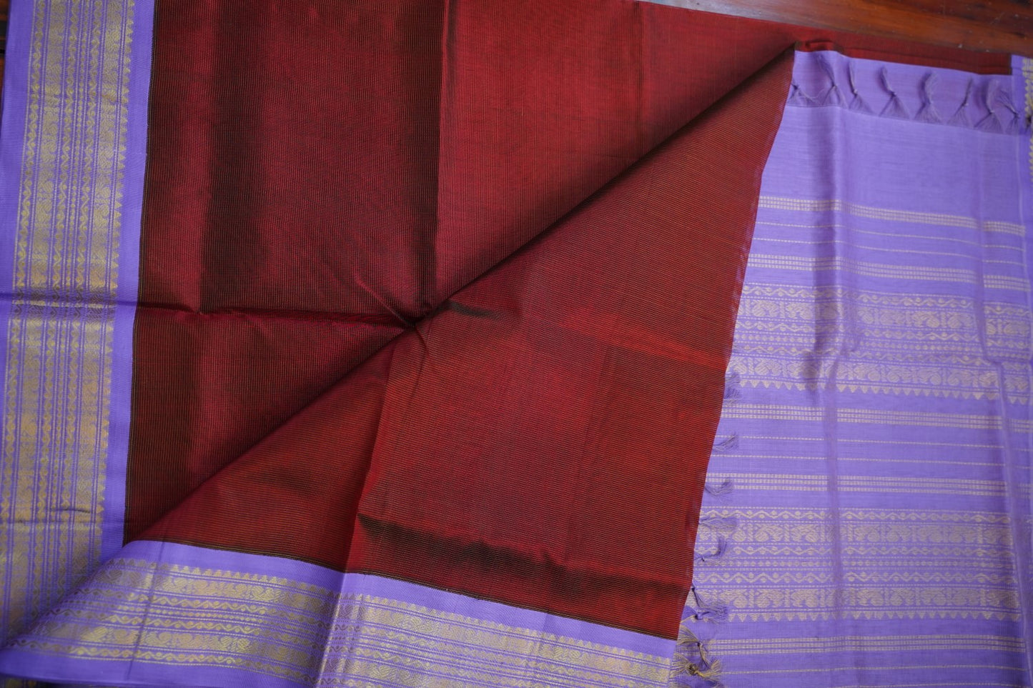 Kanchi Handloom Silk Cotton Saree PC16767