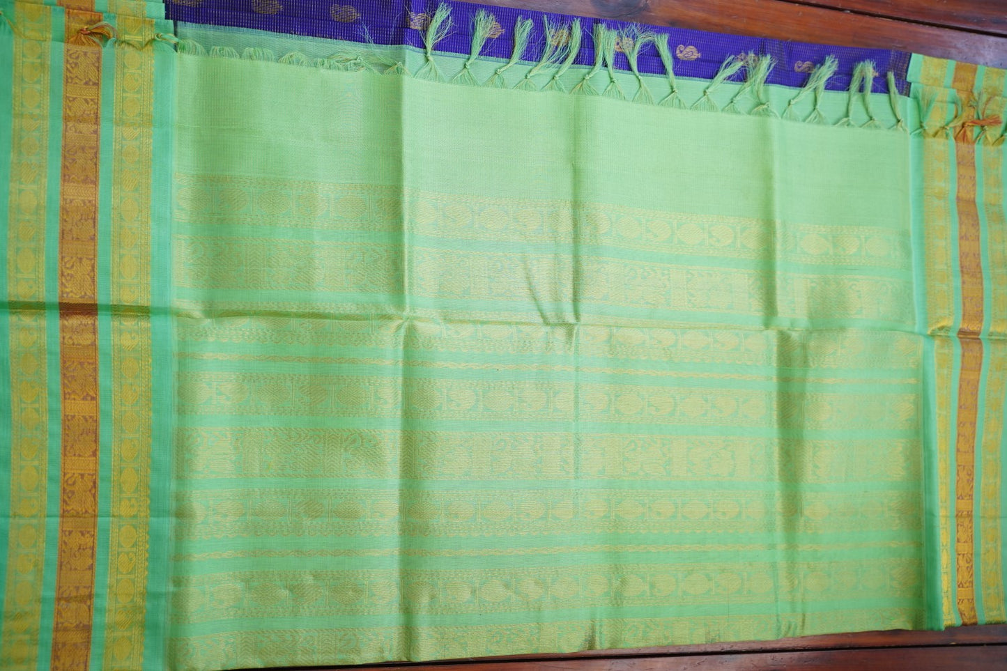 Kanchi Handloom Silk Cotton Saree PC16767