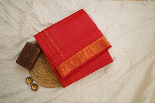 Kanchi Handloom Silk Cotton Saree PC15571
