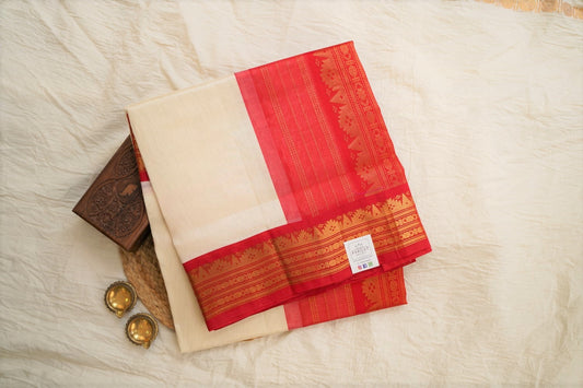 Kanchi Handloom Silk Cotton Saree PC15586