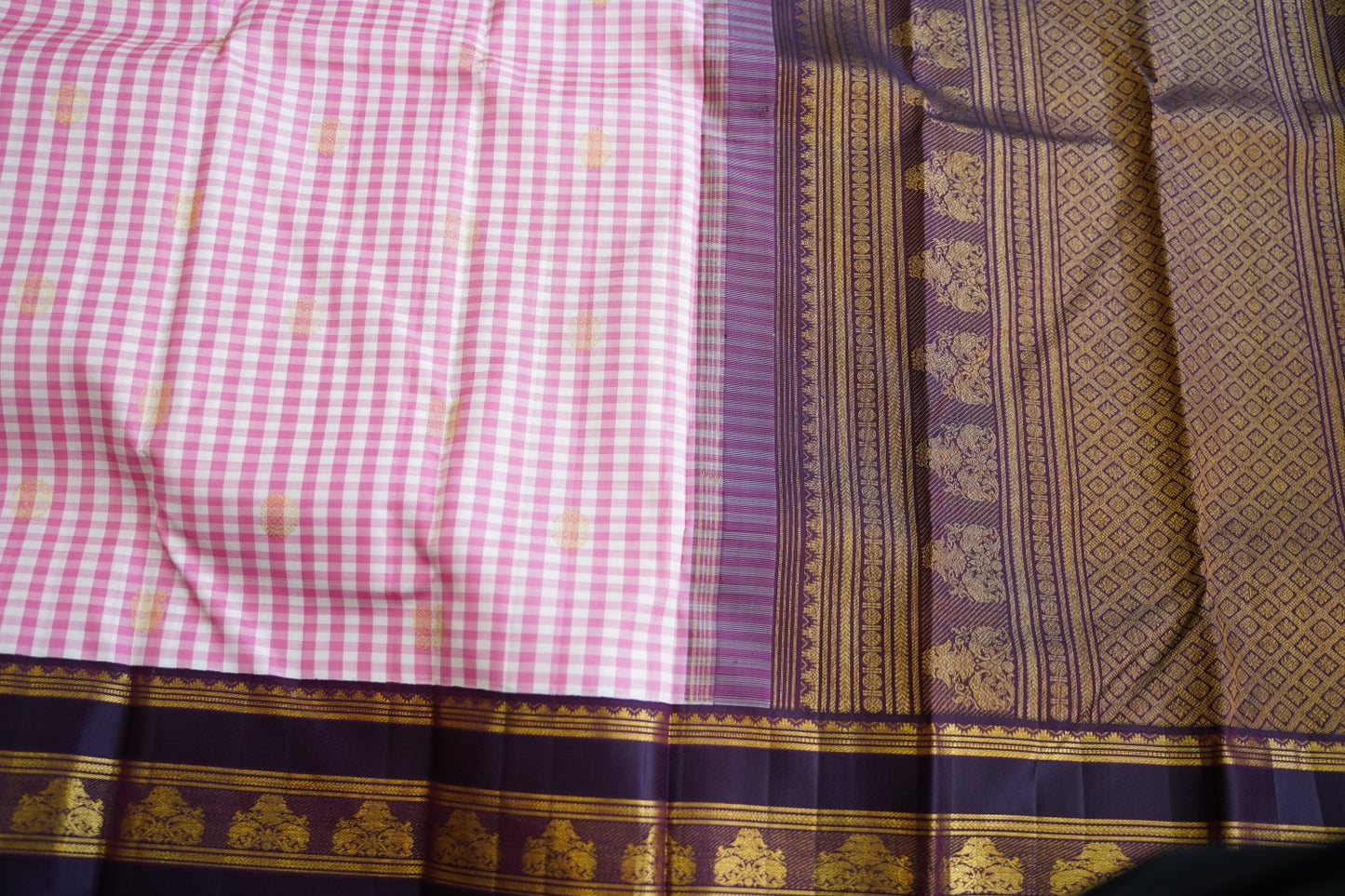 Pure Kanchi Silk Saree PC17614