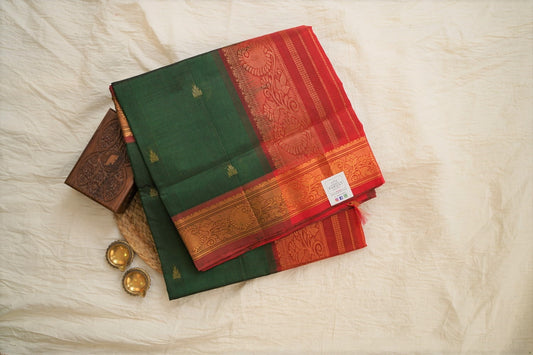 Kanchi Handloom Silk Cotton Saree PC15579