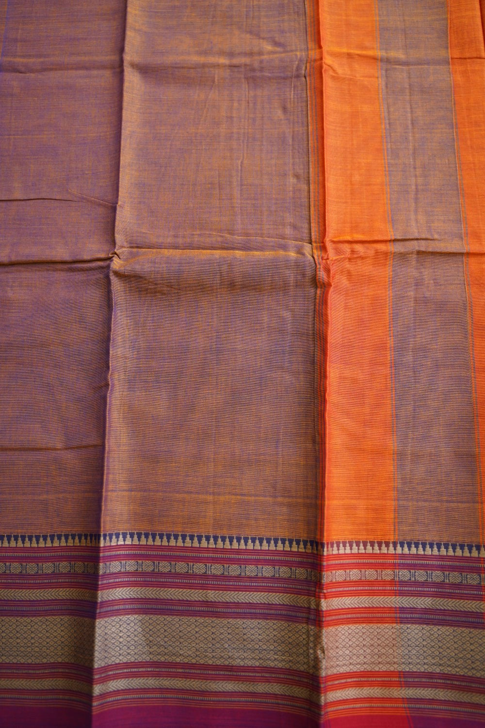 Narayanapet handloom Cotton Saree with Thread border PC13012