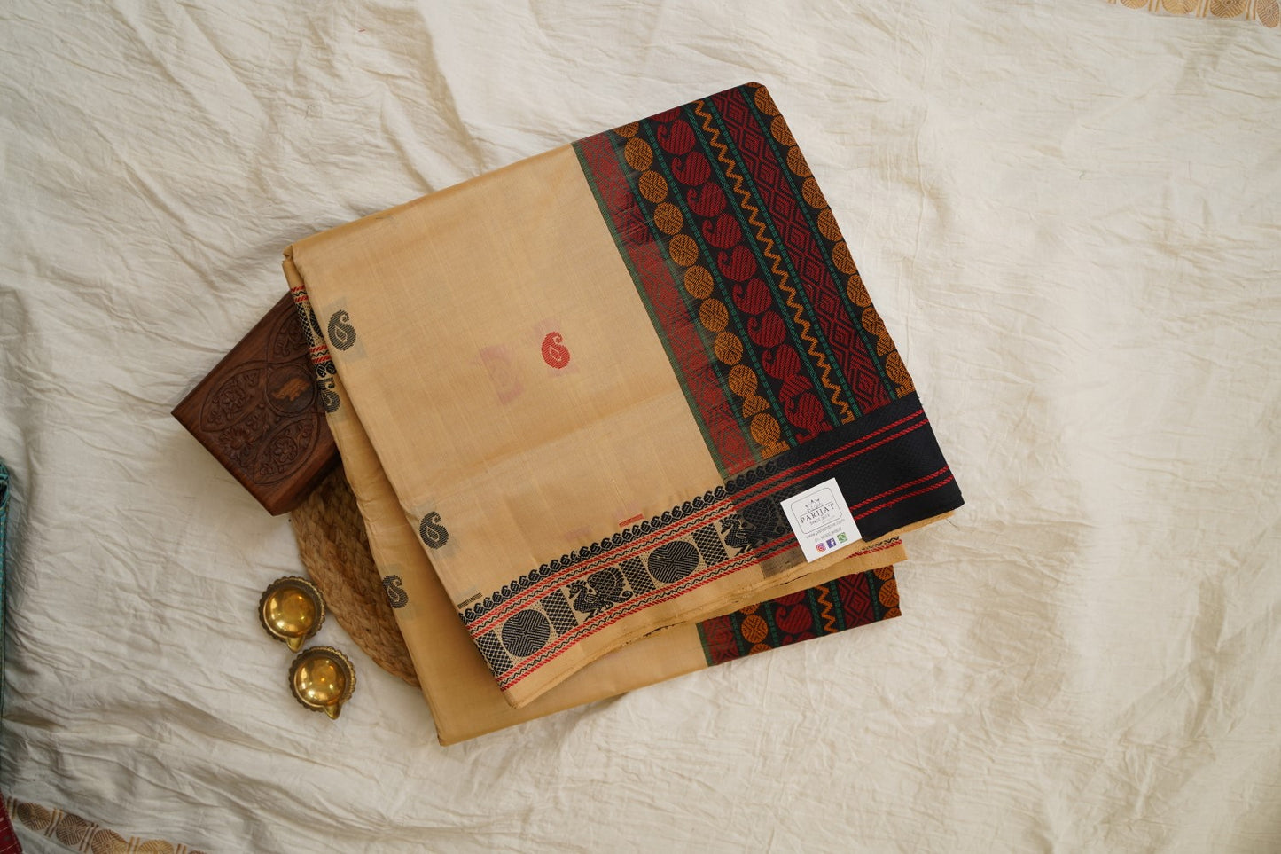Kanchi Semi Silk Cotton Saree PC15555