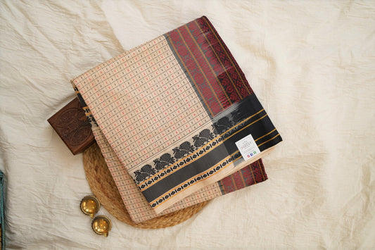 Kanchi Semi Silk Cotton Saree PC15550