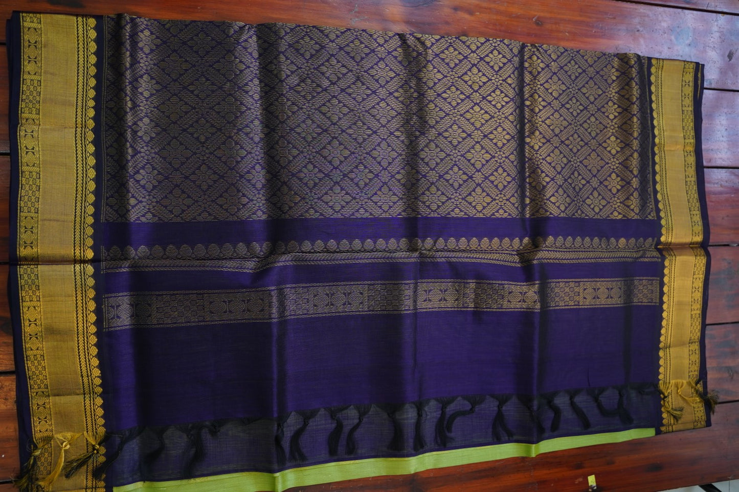 Kanchi Handloom Silk Cotton Saree PC16776
