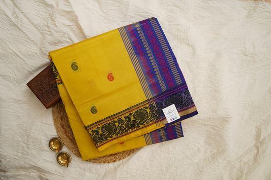 Kanchi Semi Silk Cotton Saree PC15557