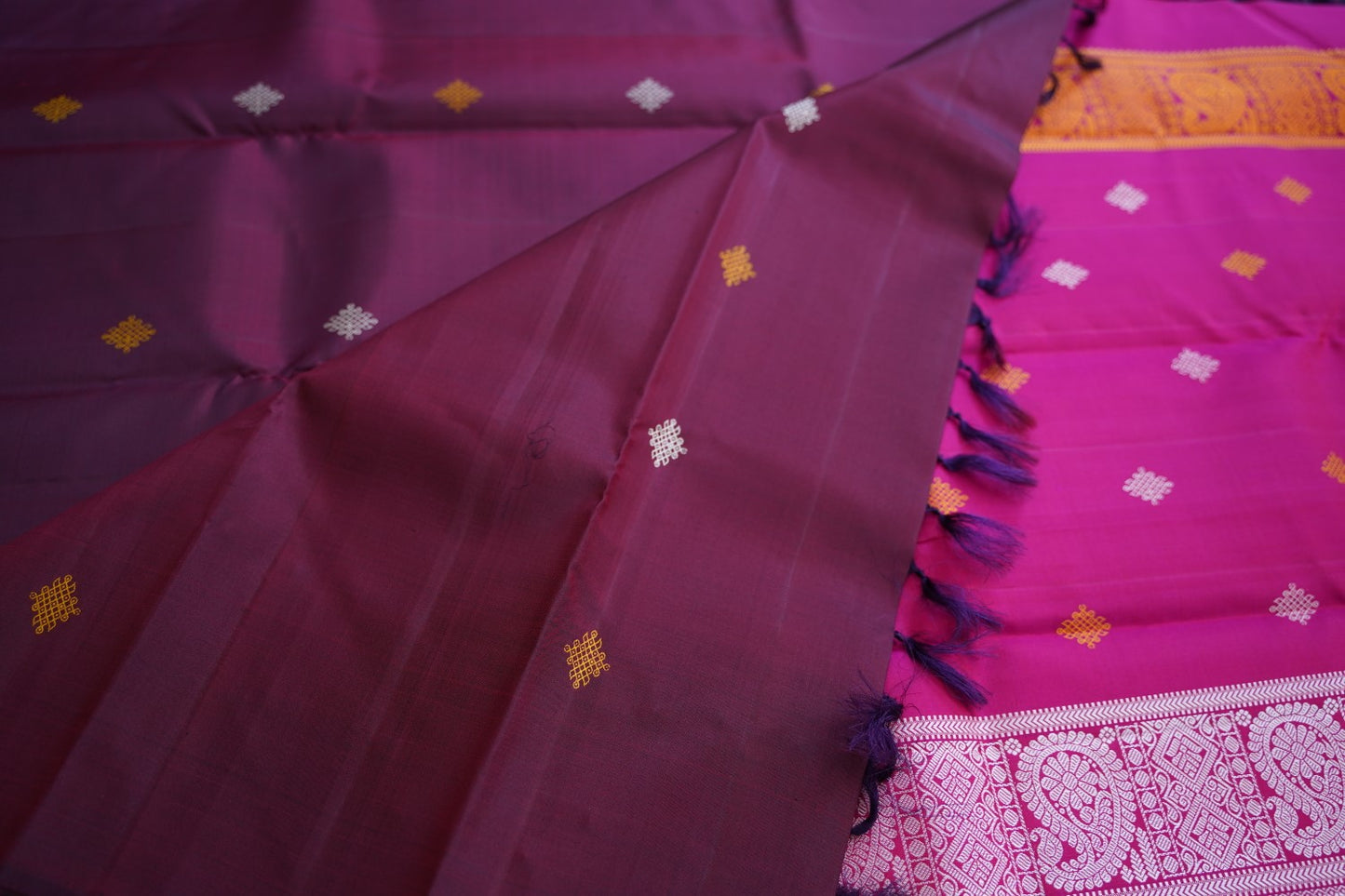 Pure Kanchi Silk Saree PC17613