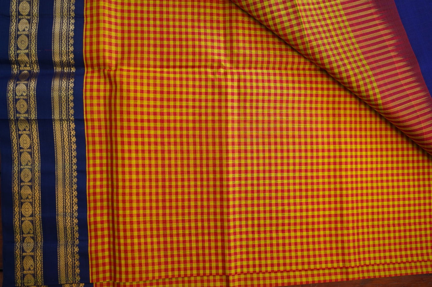 Kanchi Handloom Silk Cotton Saree PC16754
