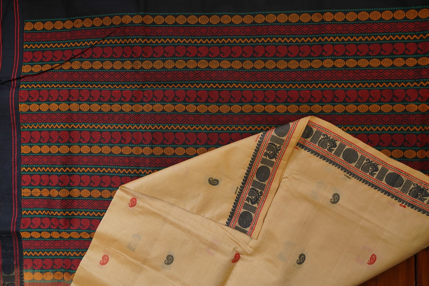 Kanchi Semi Silk Cotton Saree PC15555