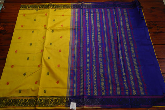 Kanchi Semi Silk Cotton Saree PC15557