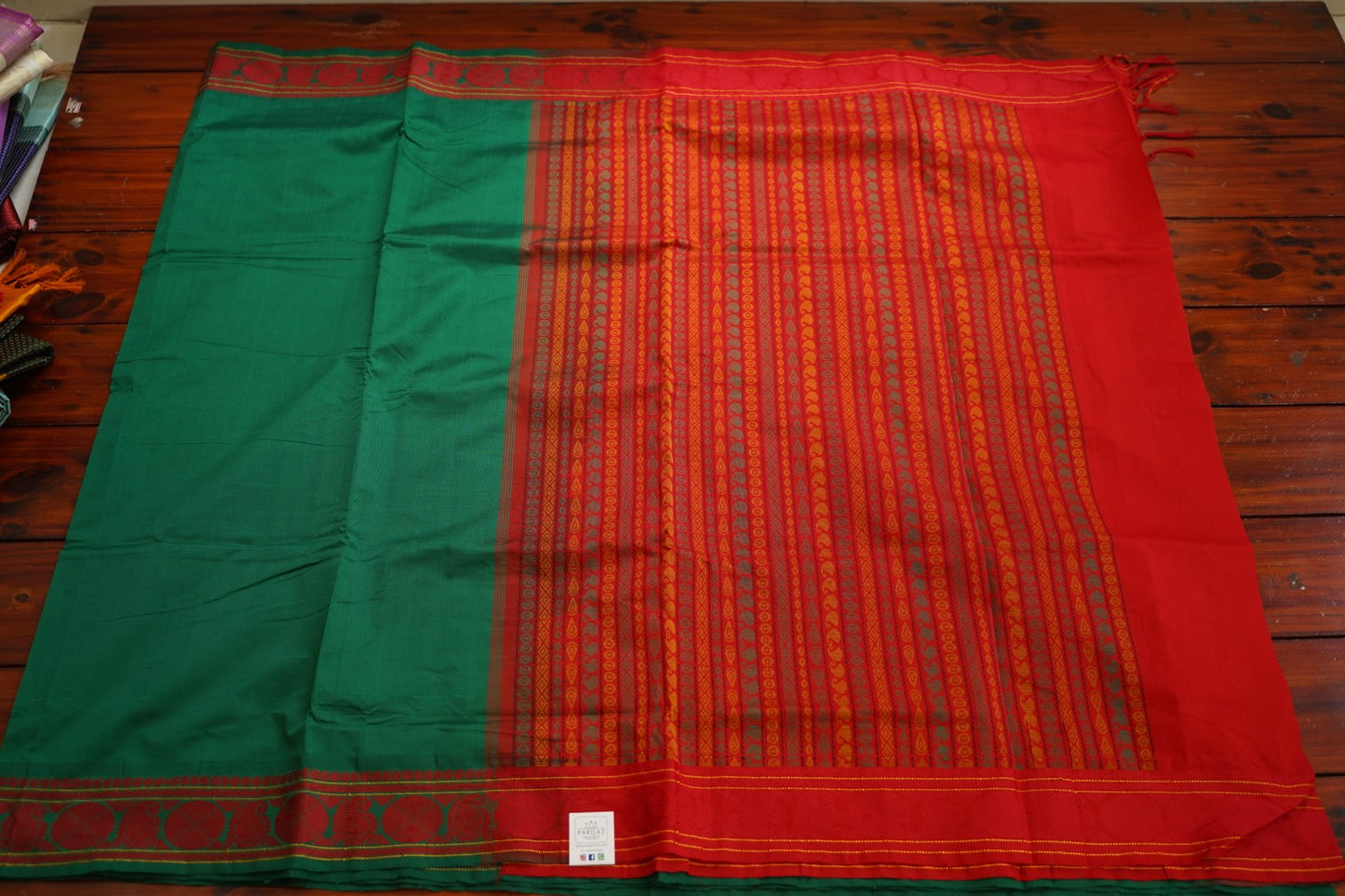 Kanchi Semi Silk Cotton Saree PC15556