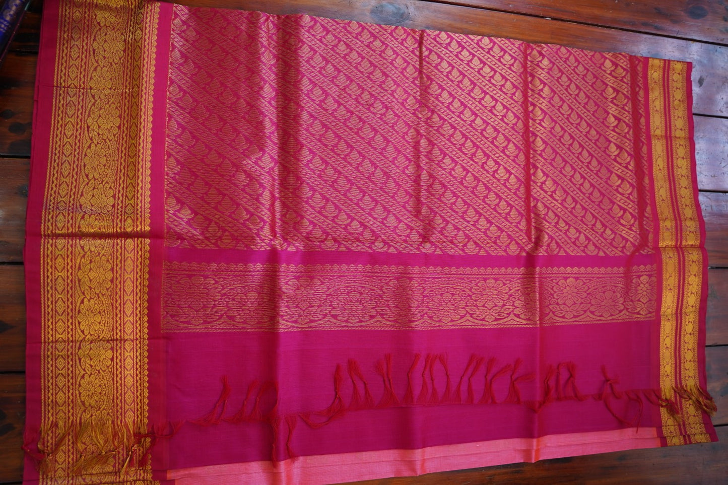 Kanchi Handloom Silk Cotton Saree PC16765