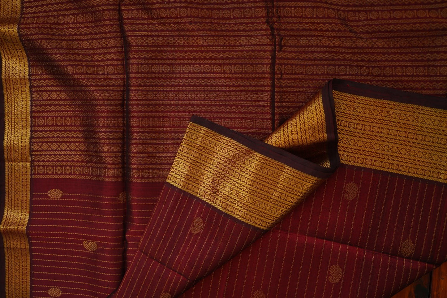 Kanchi Handloom Silk Cotton Saree PC15561