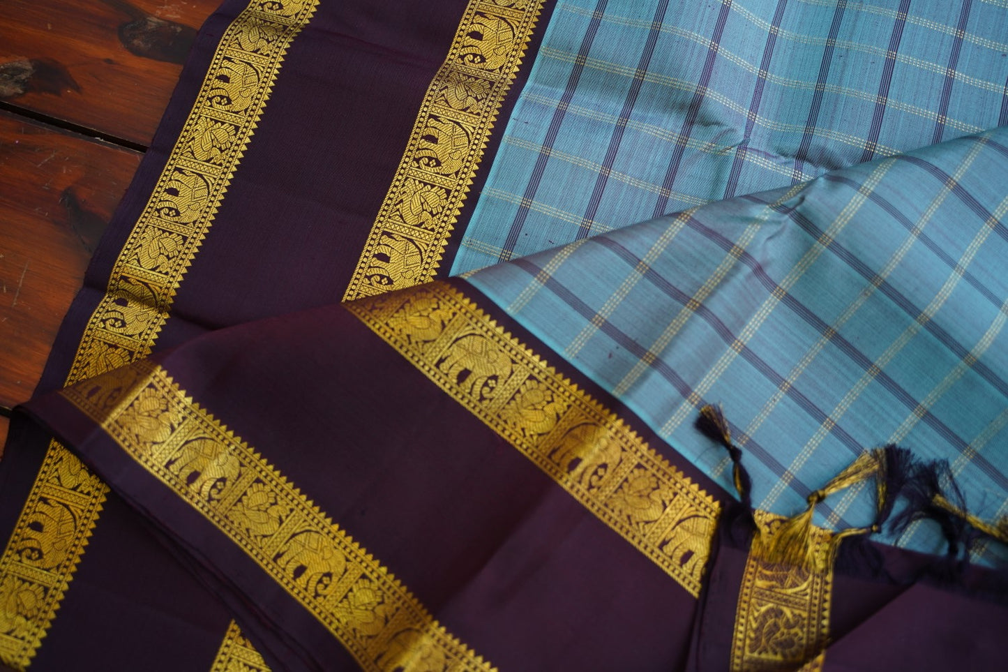 Pure Kanchi Silk Saree PC17606