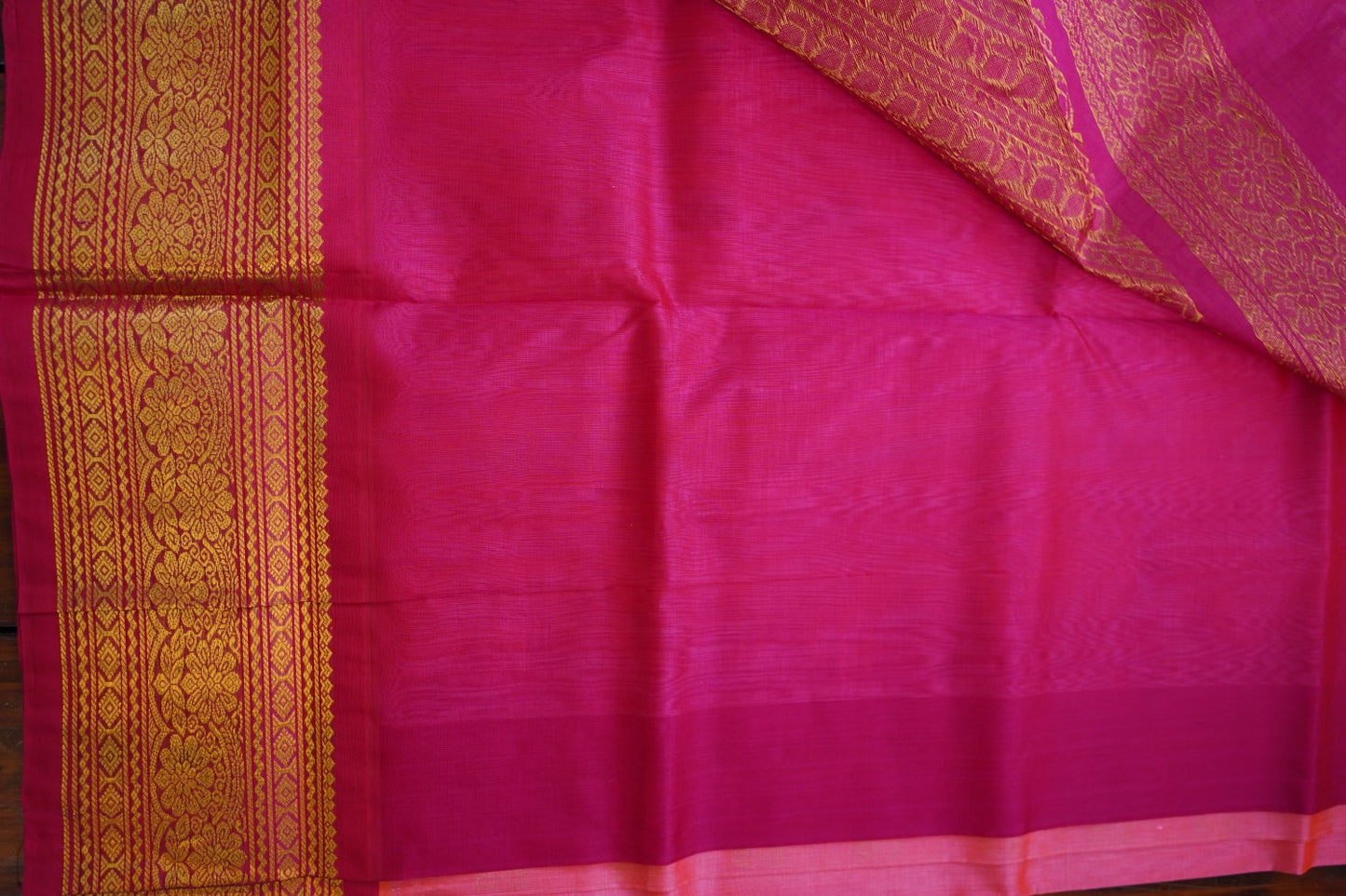 Kanchi Handloom Silk Cotton Saree PC16765