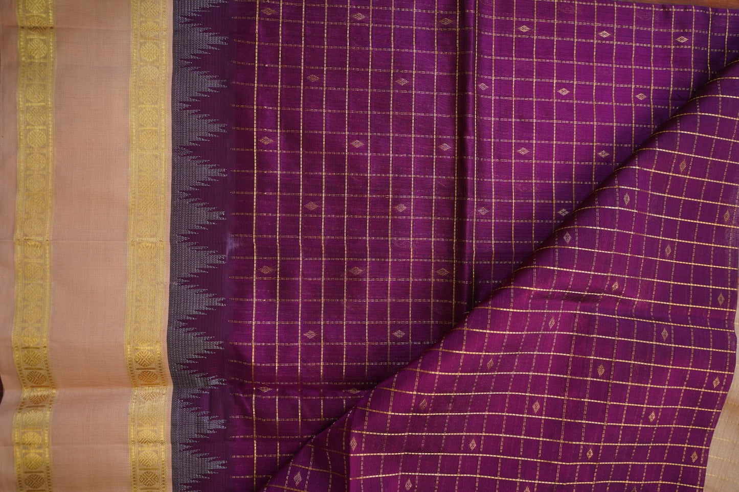Kanchi Handloom Silk Cotton Saree PC16770