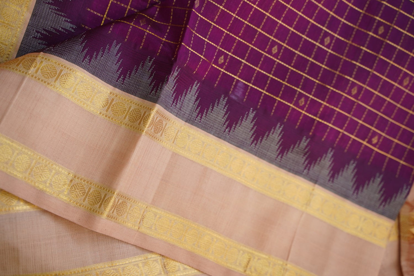Kanchi Handloom Silk Cotton Saree PC16770