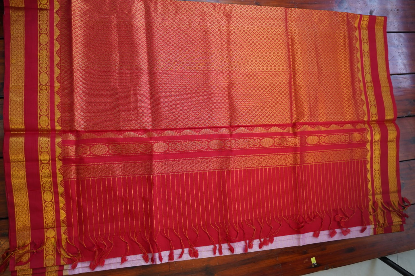 Kanchi Handloom Silk Cotton Saree PC16761
