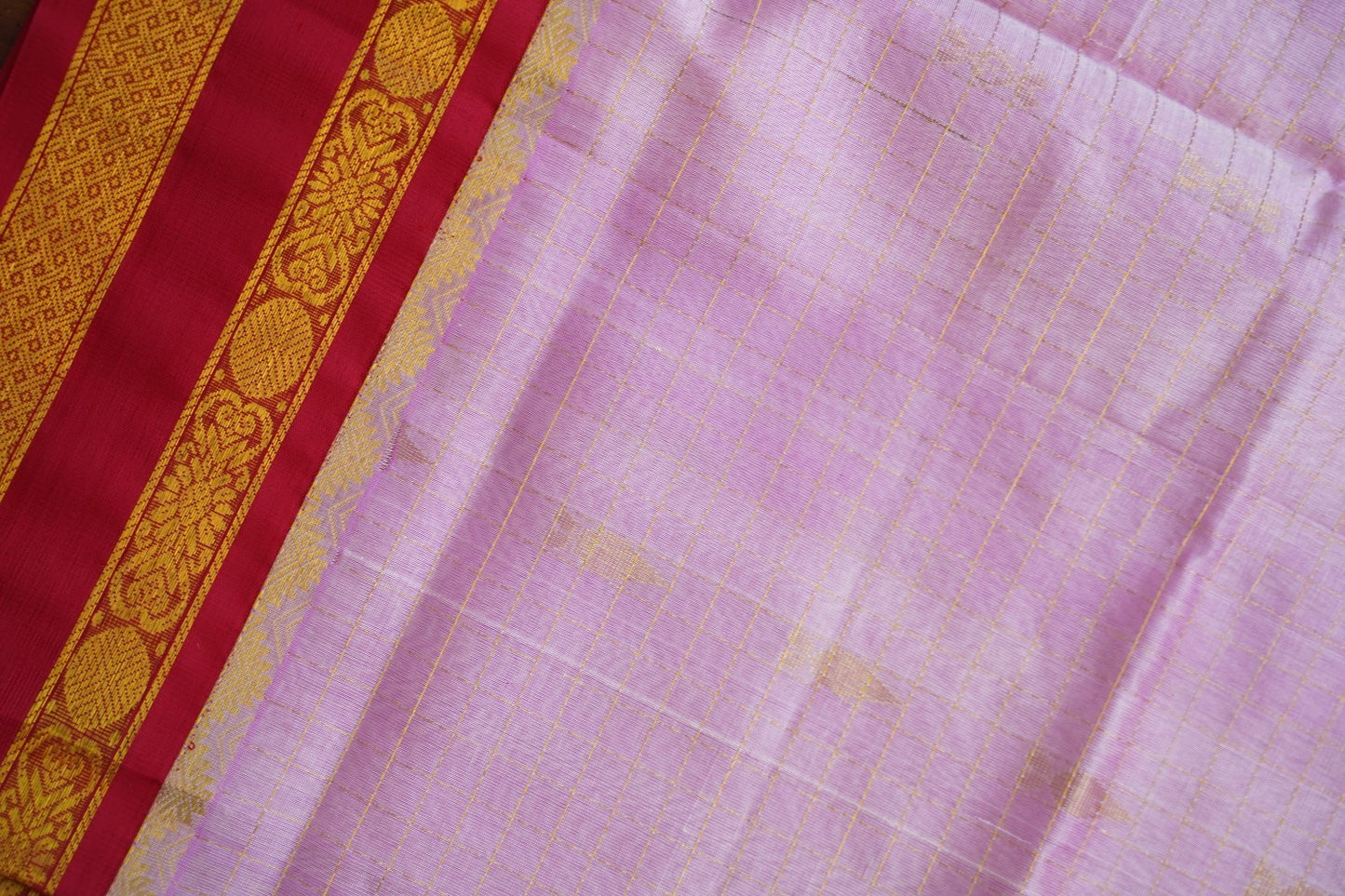 Kanchi Handloom Silk Cotton Saree PC16761