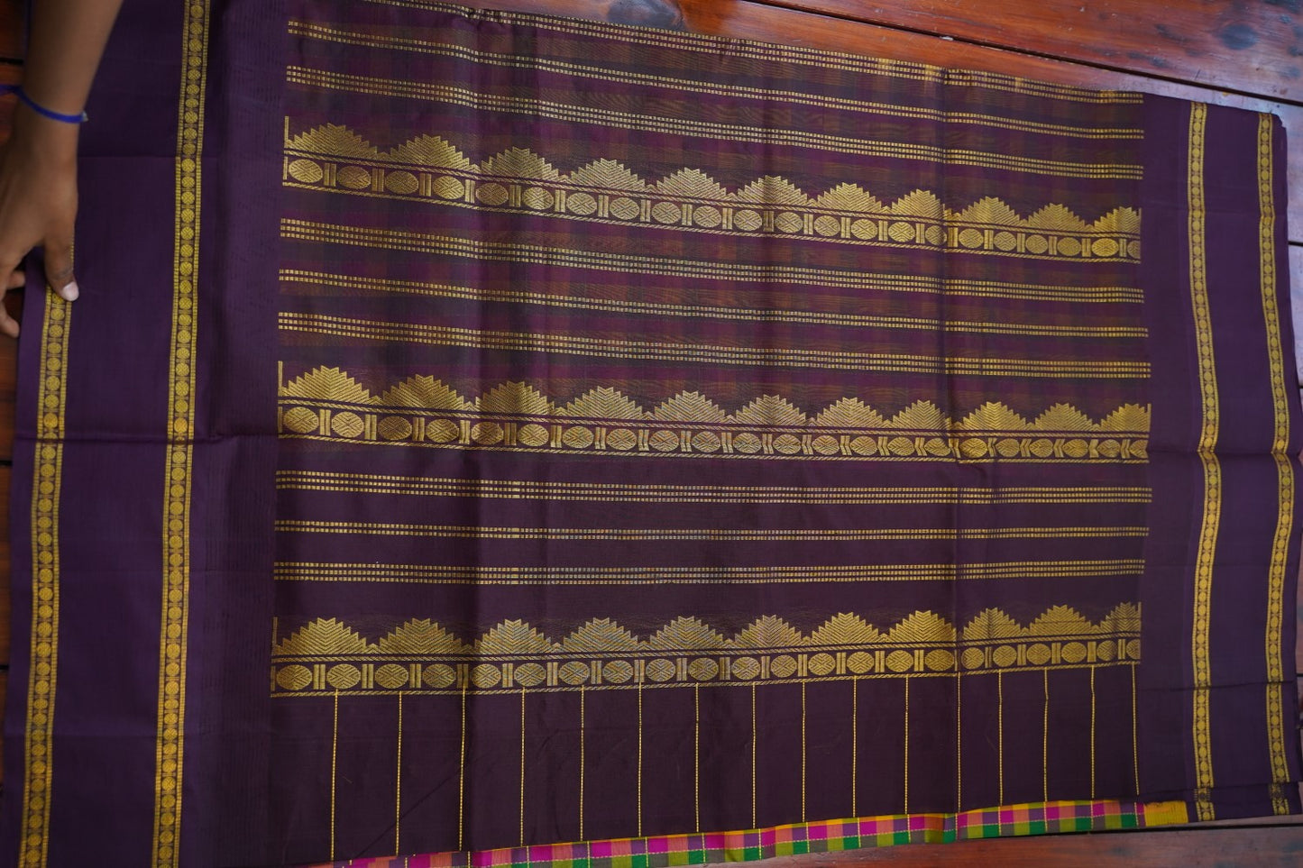 Kanchi Handloom Silk Cotton Saree 16748
