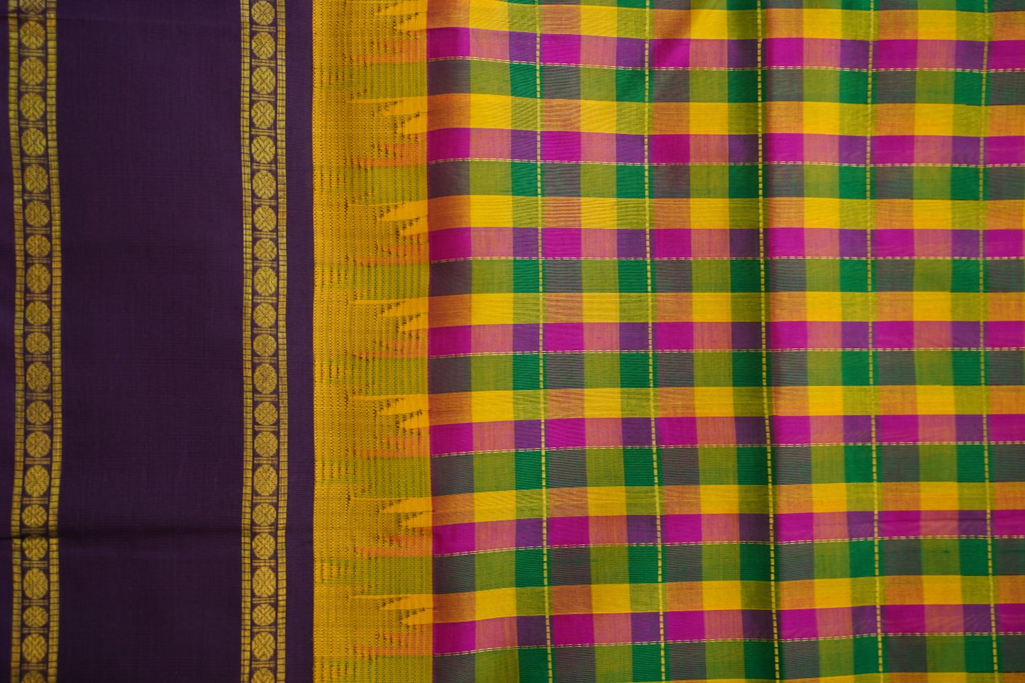 Kanchi Handloom Silk Cotton Saree 16748