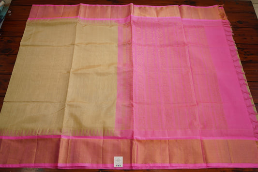 Kanchi Handloom Silk Cotton Saree PC15599