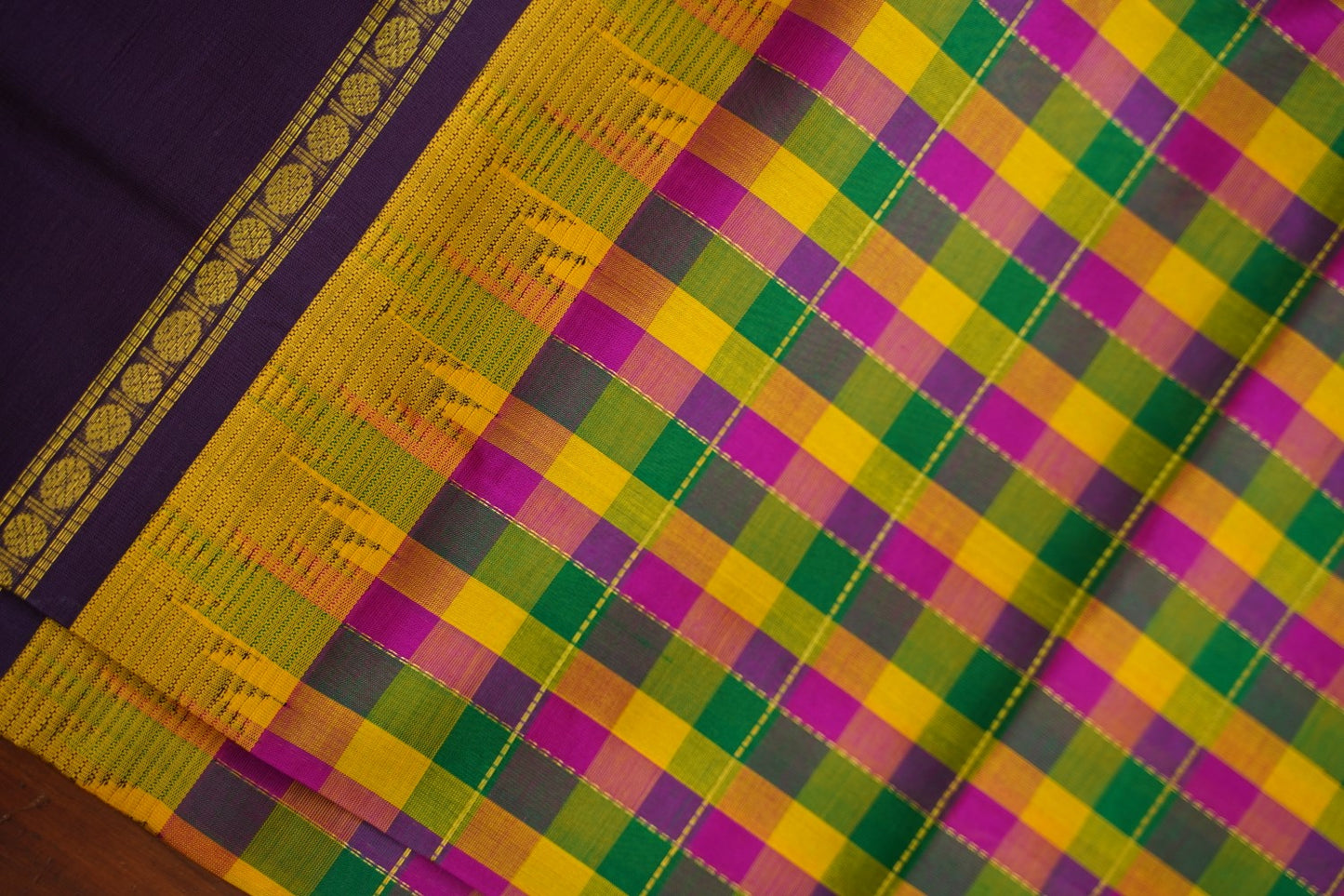 Kanchi Handloom Silk Cotton Saree 16748