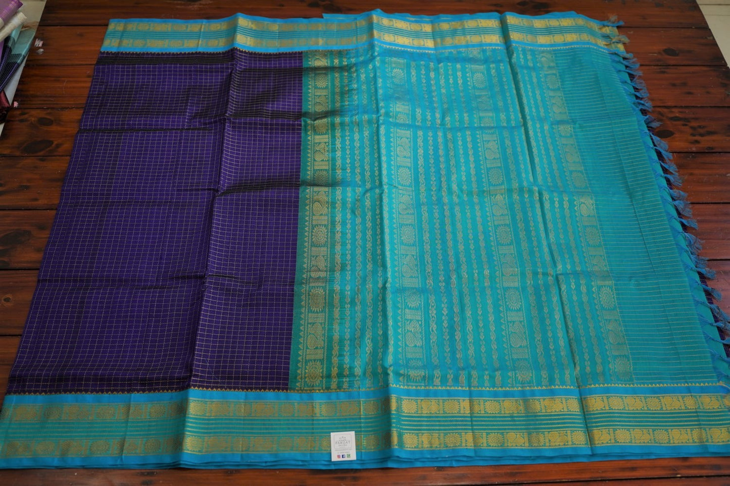 Kanchi Handloom Silk Cotton Saree PC15601