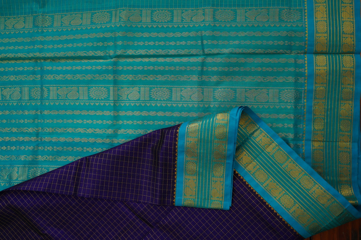 Kanchi Handloom Silk Cotton Saree PC15601