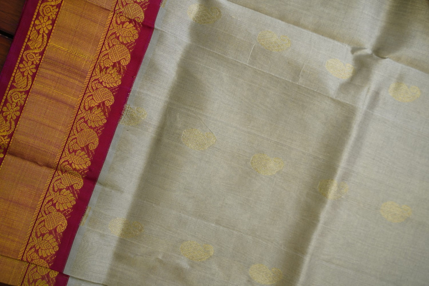 Kanchi Handloom Silk Cotton Saree PC16771