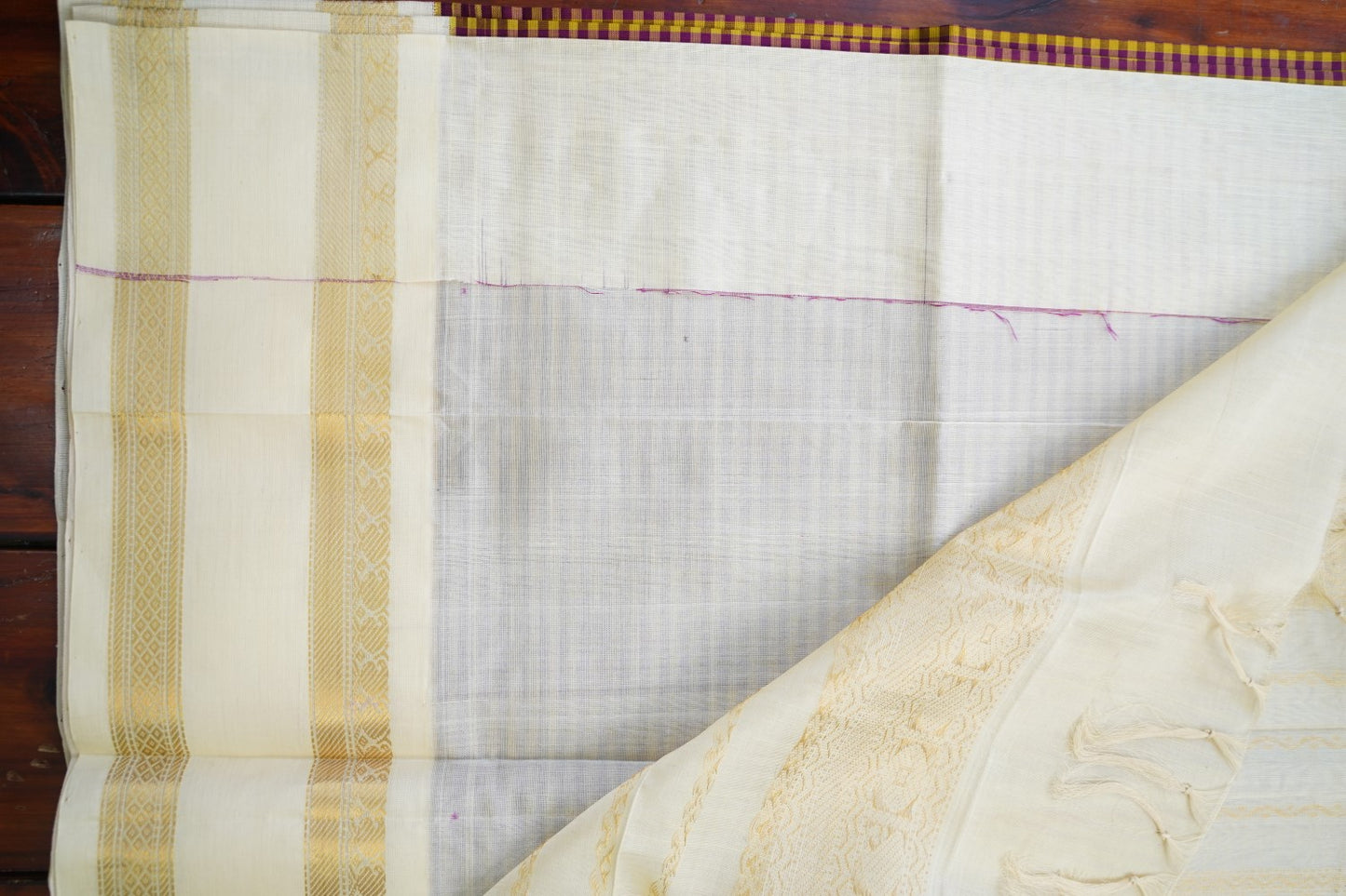 Kanchi Handloom Silk Cotton Saree PC16755