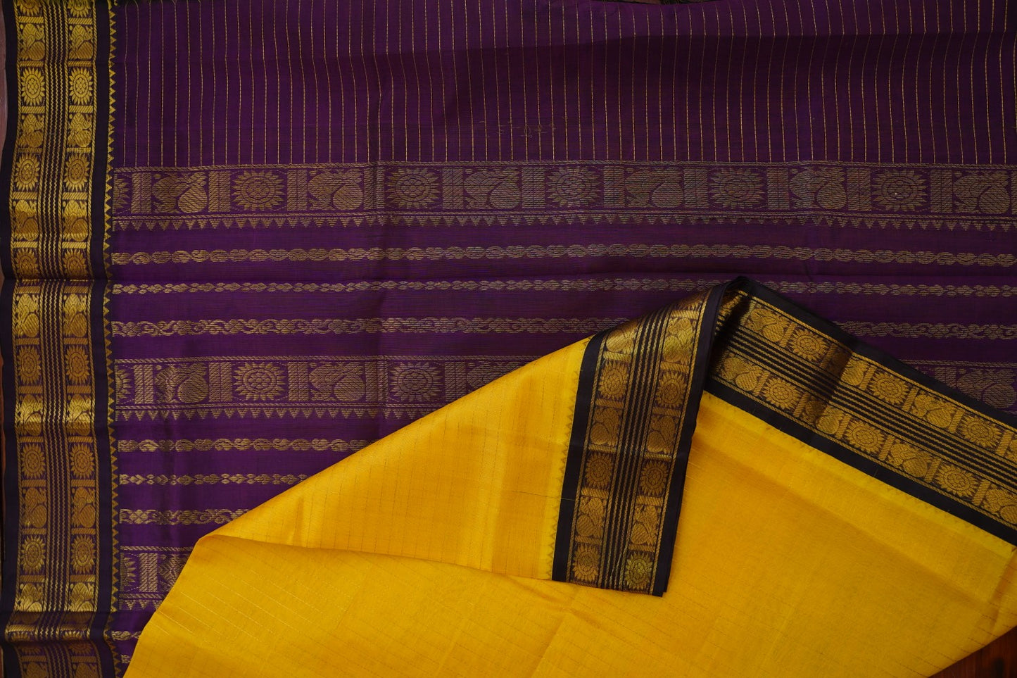Kanchi Handloom Silk Cotton Saree PC15578