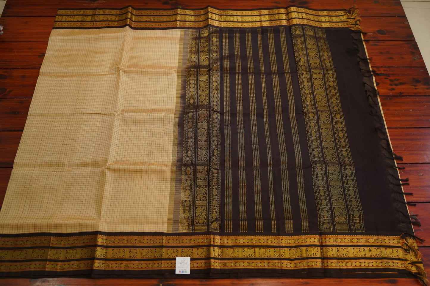 Kanchi Handloom Silk Cotton Saree PC15603
