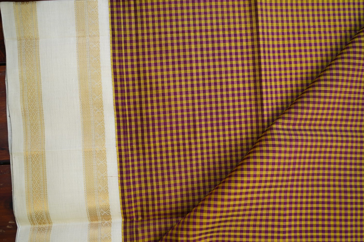 Kanchi Handloom Silk Cotton Saree PC16755