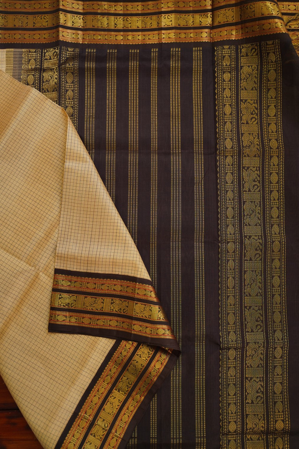 Kanchi Handloom Silk Cotton Saree PC15533
