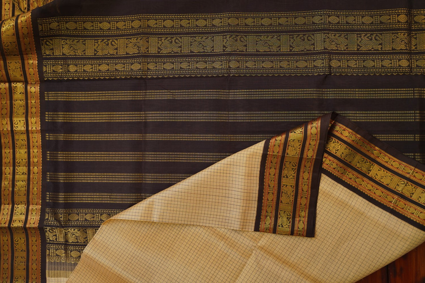 Kanchi Handloom Silk Cotton Saree PC15603