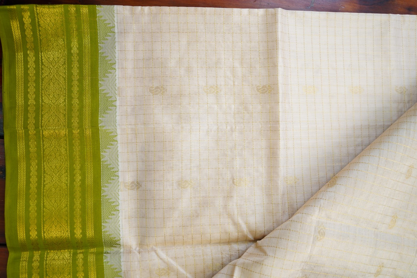 Kanchi Handloom Silk Cotton Saree PC16763