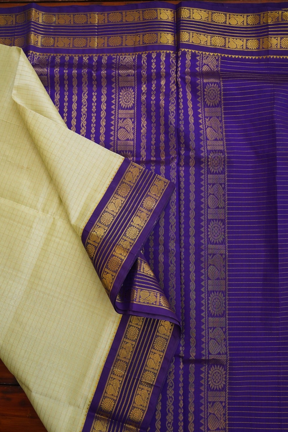 Kanchi Handloom Silk Cotton Saree PC15572