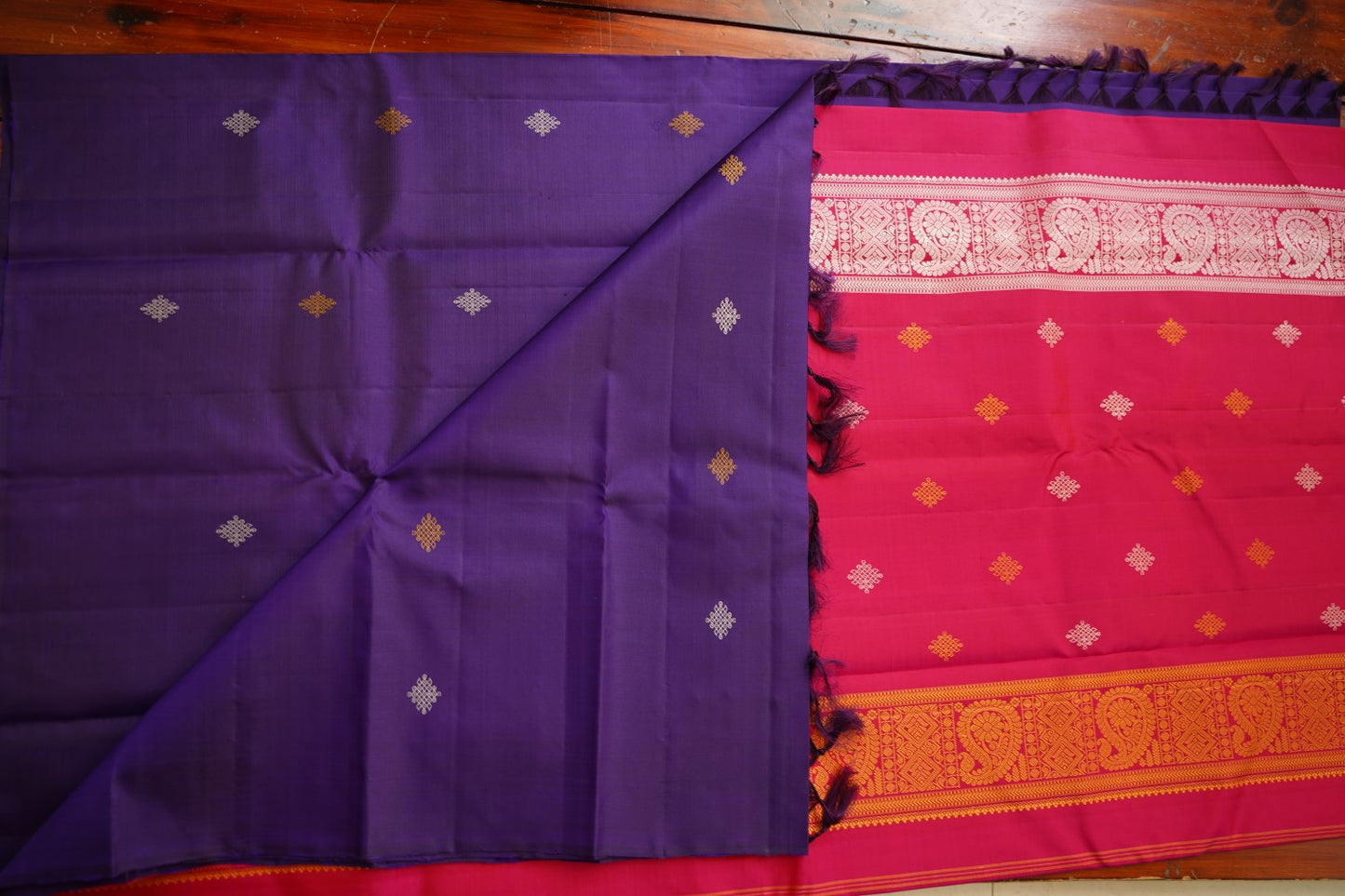 Pure Kanchi Silk Saree PC17611