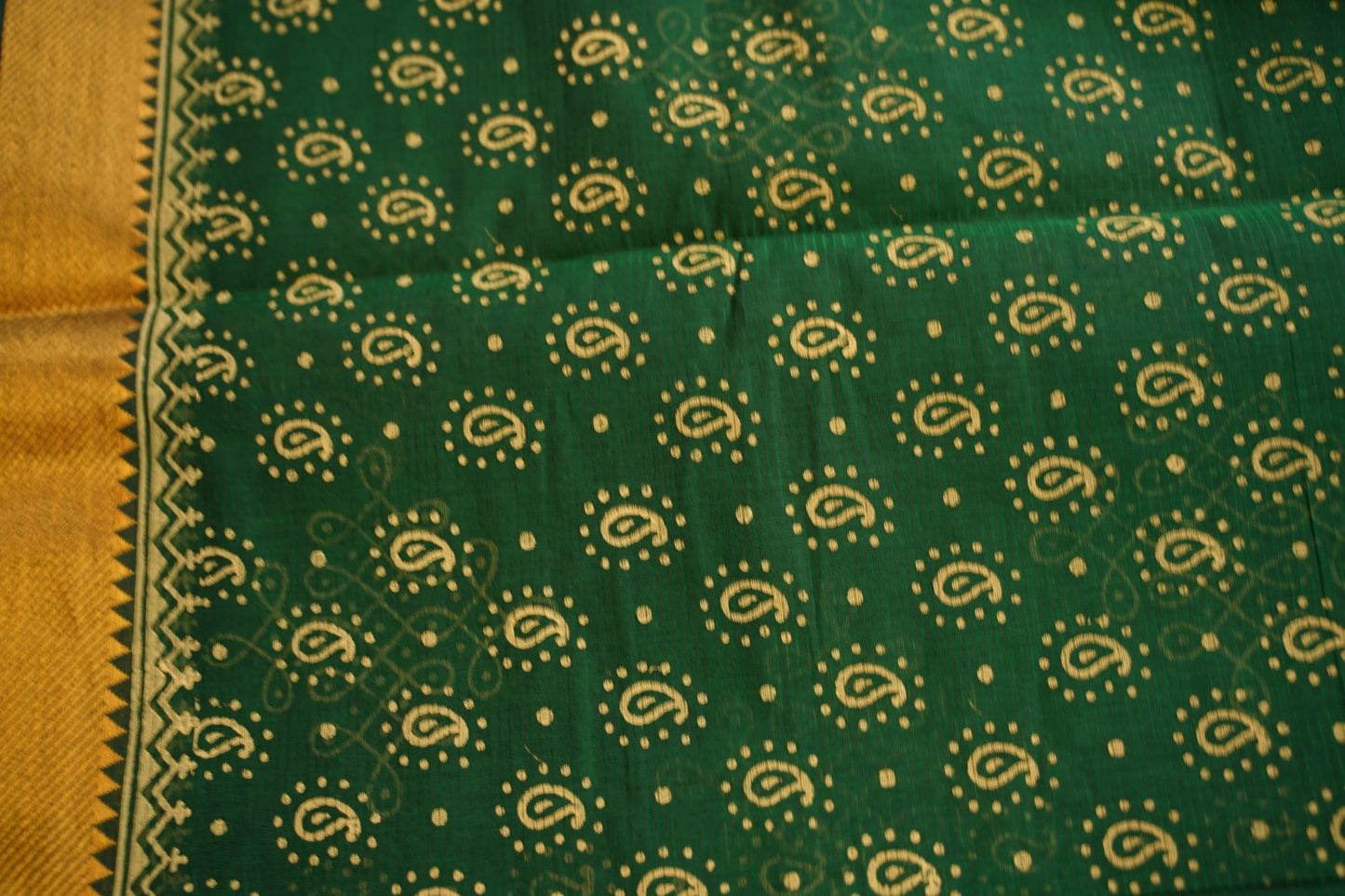 Block Printed Saree PC17624