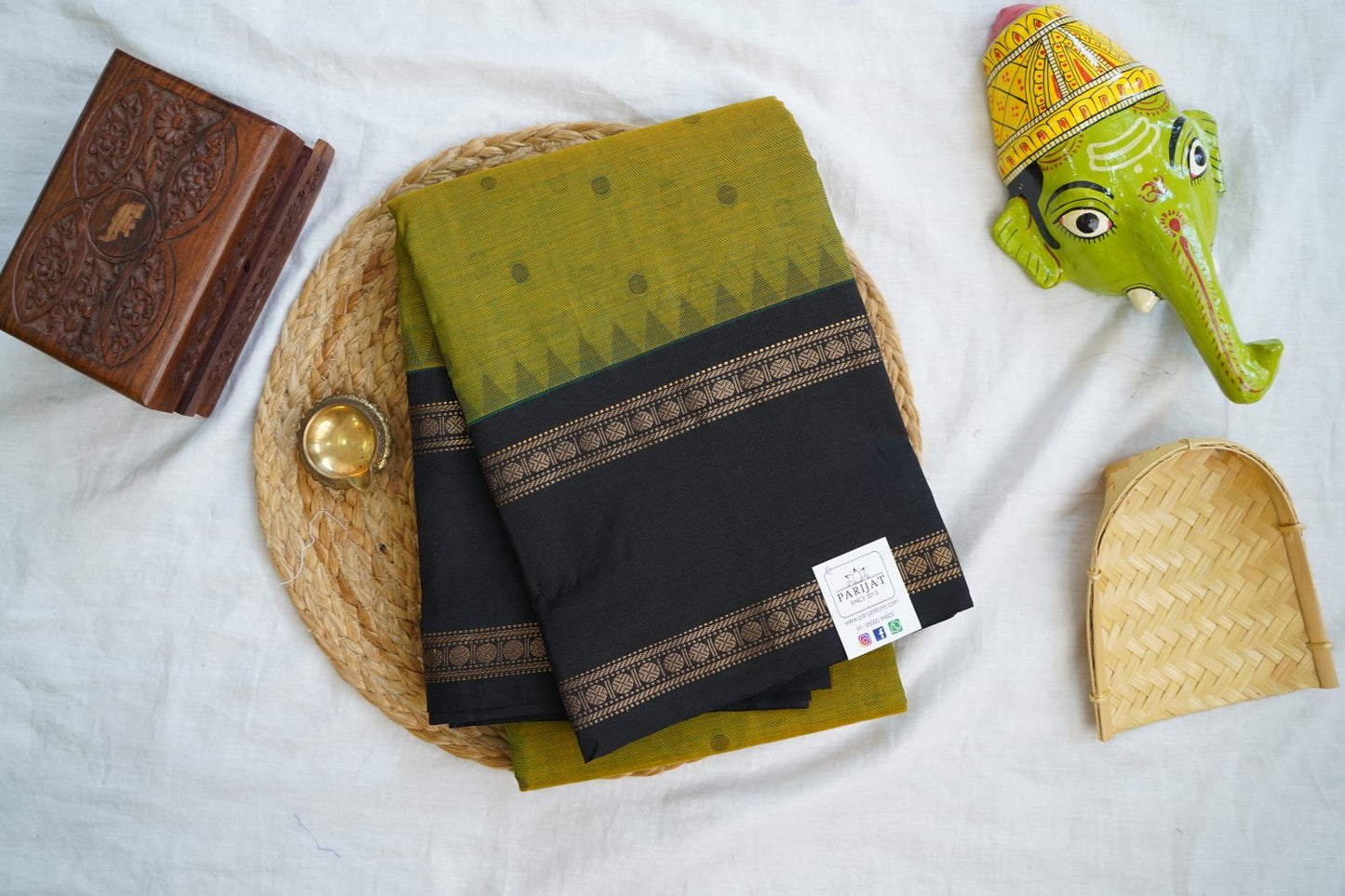 Chettinad handloom Cotton Saree PC16805